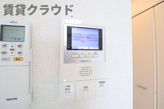 セキュリティ　TVモニターホン付きでセキュリティ面も安心！