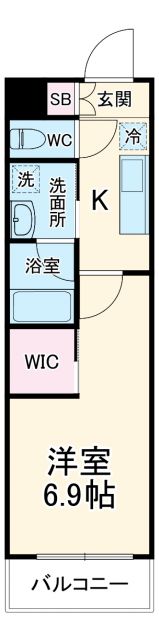 グランコモド小田急相模原の間取り写真