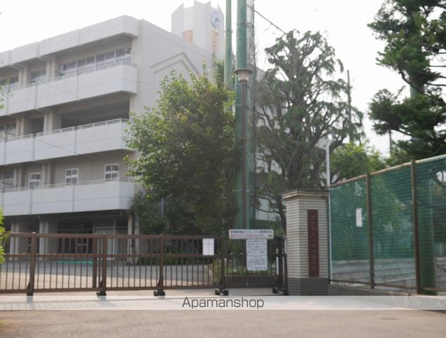 中学校　横浜市立六角橋中学校（中学校）まで2018m