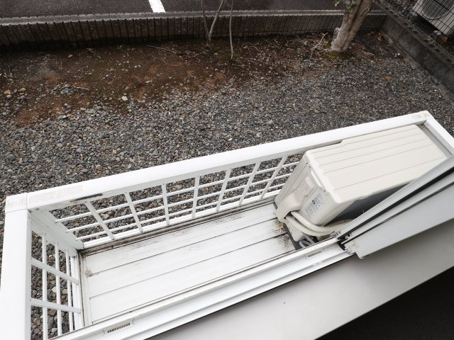 バルコニー　落ち着いた時間を過ごせるバルコニーです