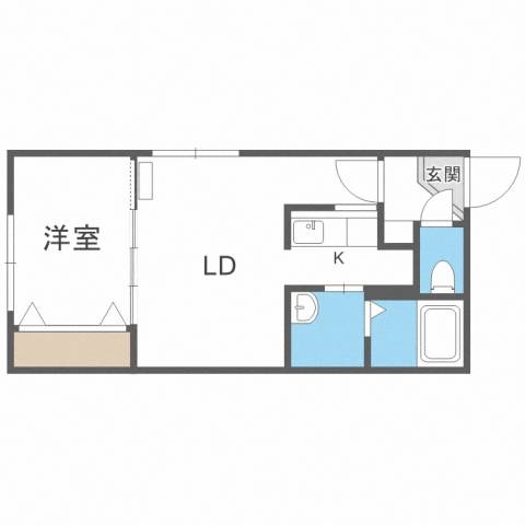 FAVORITE福住の間取り写真
