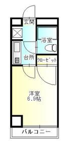 ピュアシティ東神奈川の間取り写真