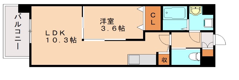 ギャラクシーヴィーラブライトの間取り写真