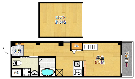 Oliveの間取り写真