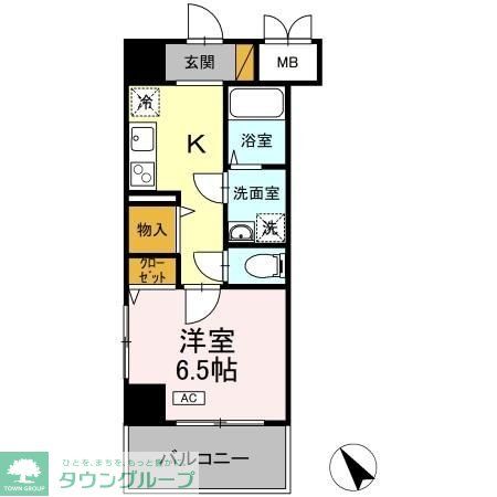 ベルフルール弐番館 住居の間取り写真