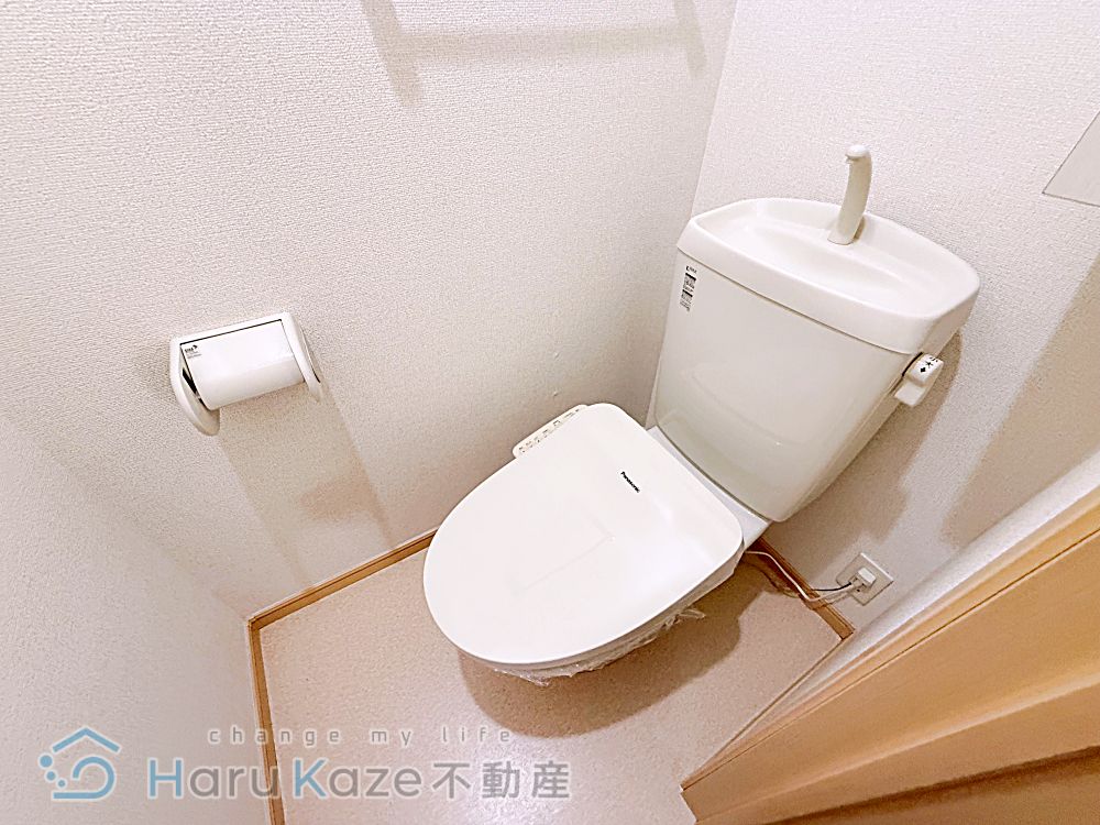 名鉄名古屋本線 本星崎駅 徒歩10分 2階建 築18年のトイレ写真