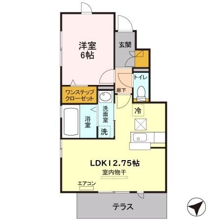 東武東上線 朝霞台駅 徒歩15分 2階建 築16年の間取り写真