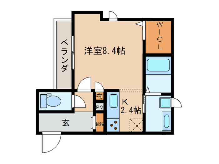 Ri Ichibagiの間取り写真