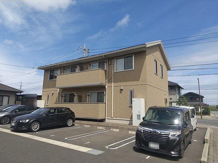 アンジュ A棟の外観写真