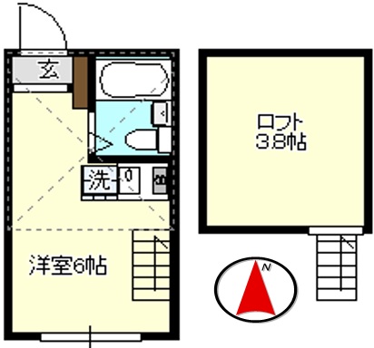 カイノス弘明寺の間取り写真