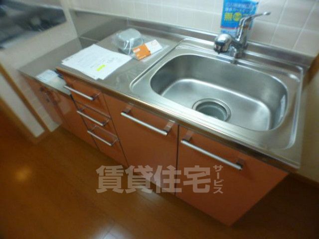 地下鉄烏丸線 北大路駅 徒歩7分 7階建 築21年のキッチン写真