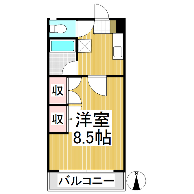 ファーストハイム東和田の間取り写真