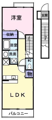 ブリーゼ・Ｓの間取り