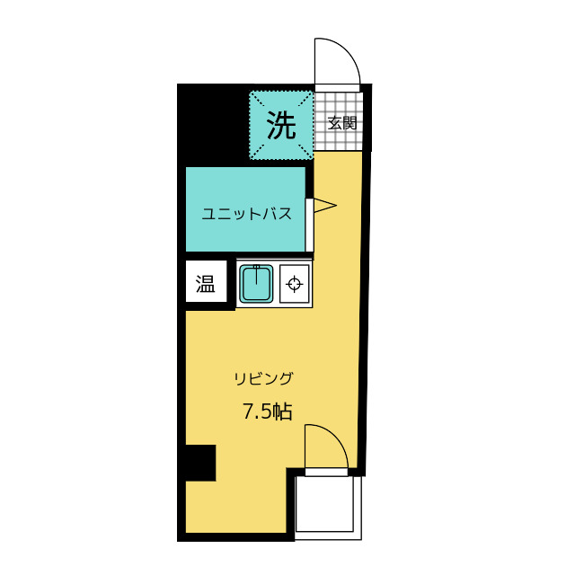 グランツ大須の間取り