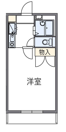 レオパレスポラールの間取り