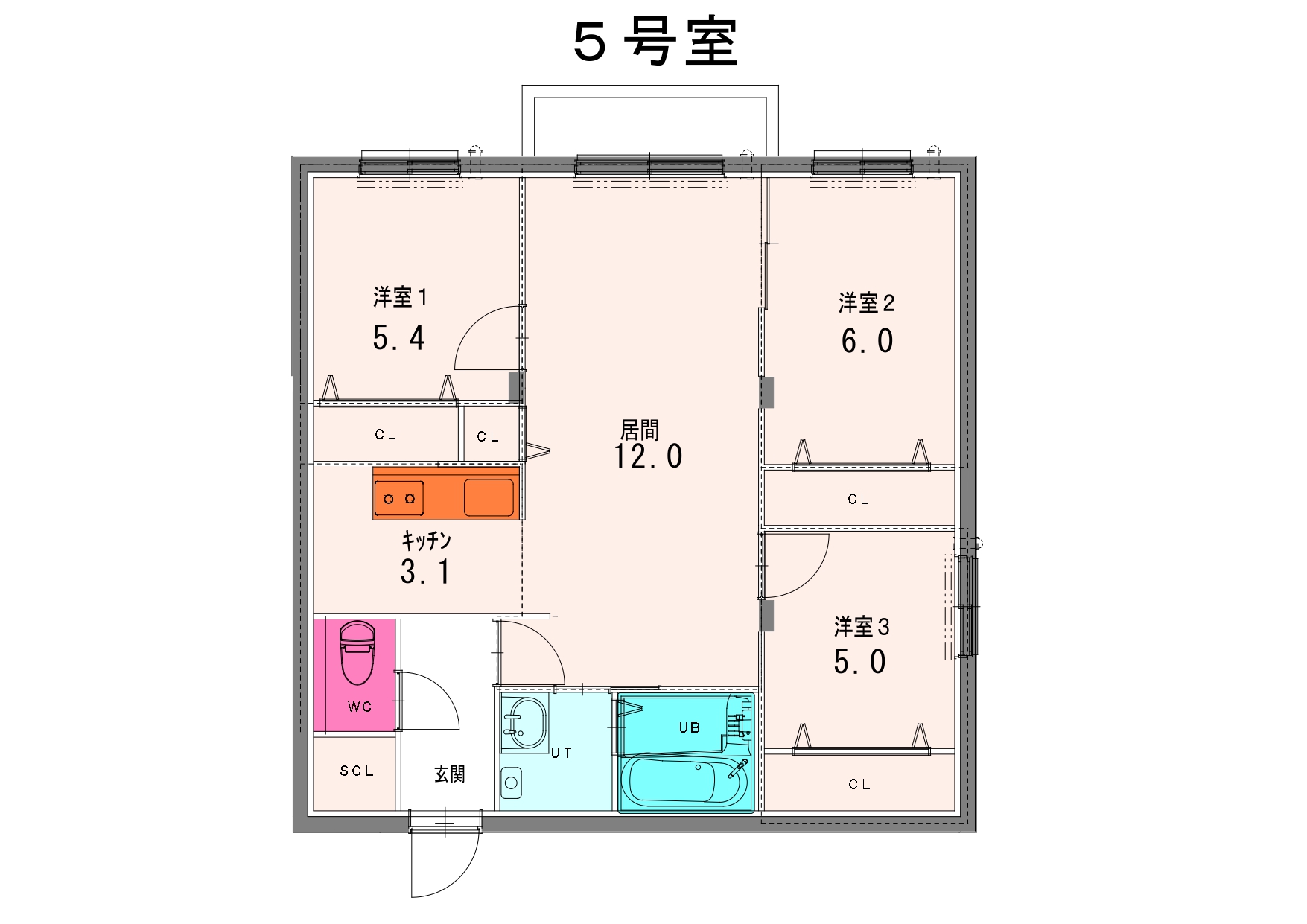 DIOGRACIA MIYANOMORI(ディオグラシア宮の森)の間取り