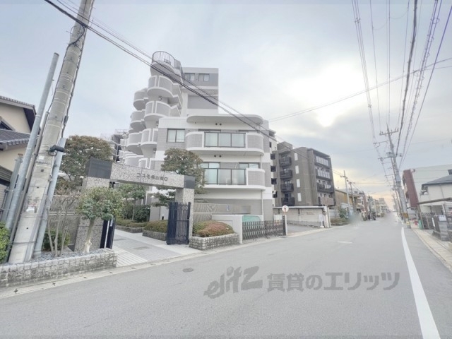 京都市伏見区桃山町和泉のマンションの建物外観