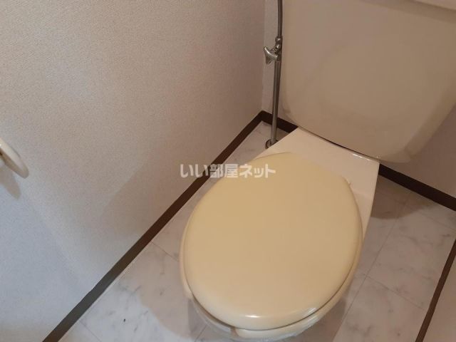【笠間市平町のアパートのトイレ】