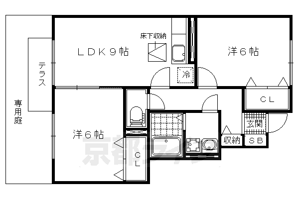 グリーナの間取り