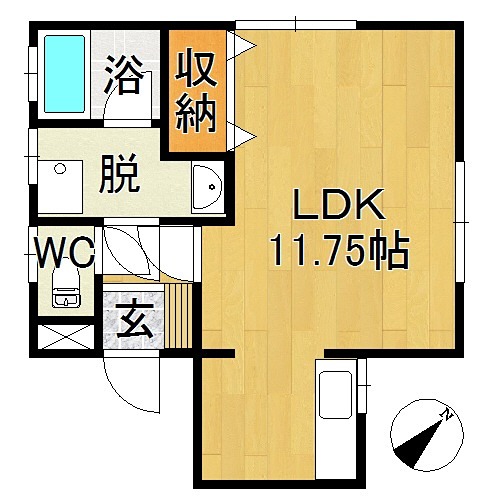 グランステイツ城東の間取り