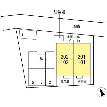 【江南市高屋町中屋舗のアパートのその他】