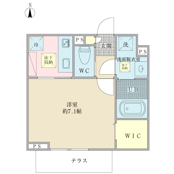 ペシュールIIの間取り