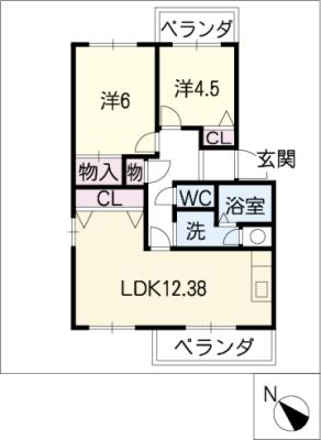 アネックス・アヤの間取り