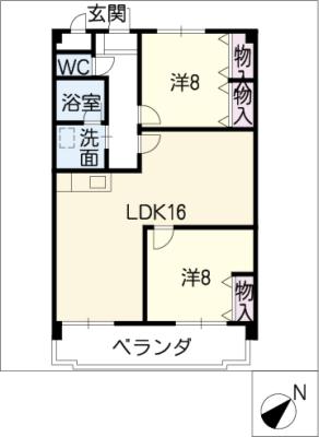 ウィンフィールド曙の間取り