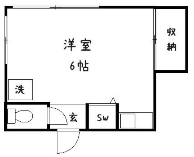 石崎ハウスIIの間取り