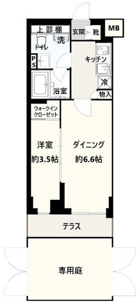 ベルシード野毛山公園の間取り