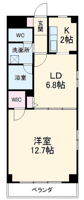 アドミール桜山の間取り