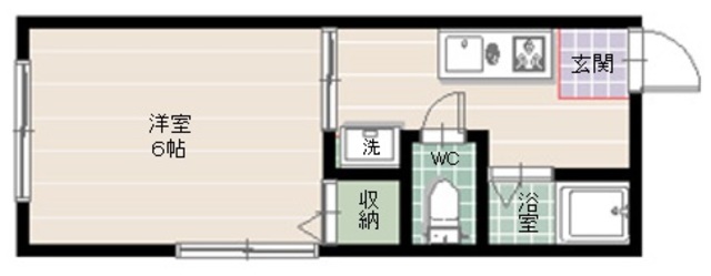 ＡＩコーポの間取り