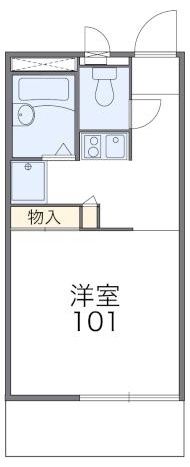 【横浜市港北区大豆戸町のマンションの間取り】