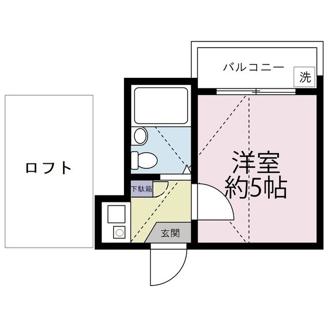 ＦＬＡＴ－Ｂの間取り