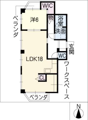 グレイス香南の間取り