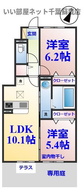 サウスヒルズIIの間取り