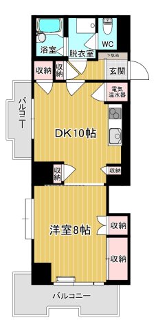 タワーレジデンシア鹿沼の間取り