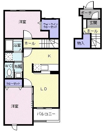 アルカンシェルの間取り