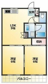 荒川区荒川のマンションの間取り