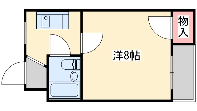 高槻市庄所町のマンションの間取り