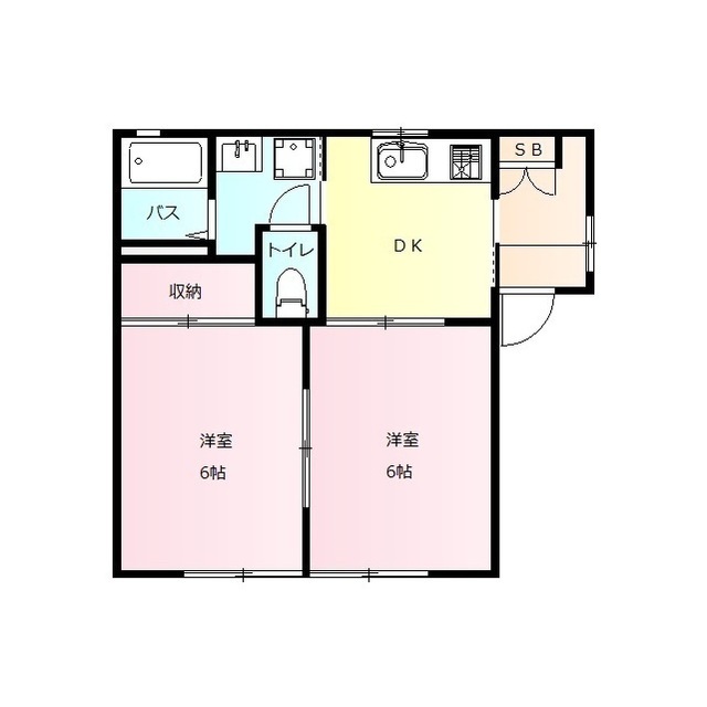 プレミール　Ａ　（東片貝町）の間取り