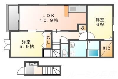 トワイライトコート３の間取り