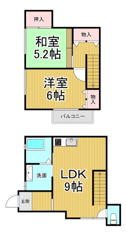 宝塚市川面のその他の間取り