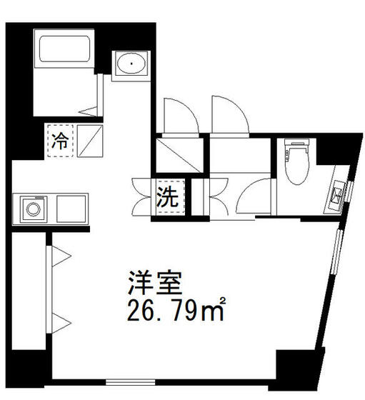 文京区本郷のマンションの間取り