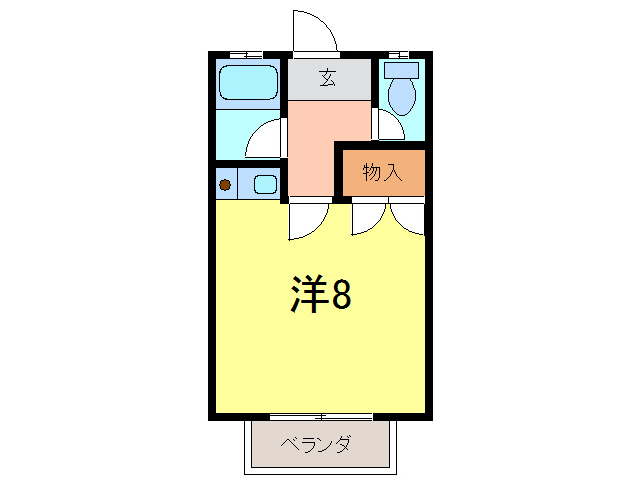 Ｔコーポの間取り