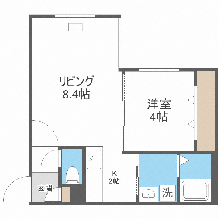 ｂｒｉｌｌｉａｎｔ　ｓ１７（ブリリアントｓ１７）の間取り