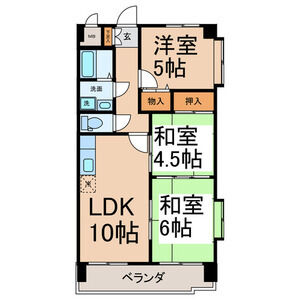 ファミール元柴田東町の間取り