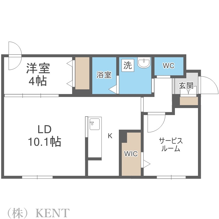 ＲＥＳＩＤＥＮＣＥ　ＳＨＩＮＭＥＩ　北円山の間取り