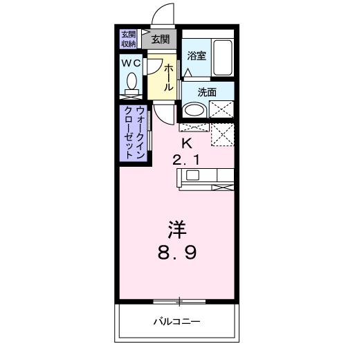 アプローズの間取り