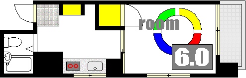 イアーザ舟入中町の間取り